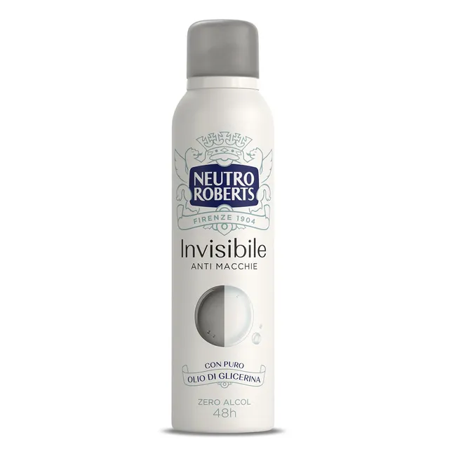 neutro-roberts-invisible-deodorante-spray-zero-alcol-zero-macchie-48-ore-150-ml image 1