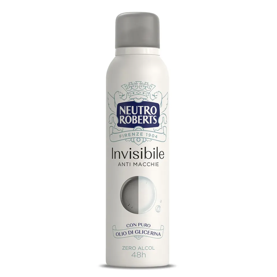 neutro-roberts-invisible-deodorante-spray-zero-alcol-zero-macchie-48-ore-150-ml image 1