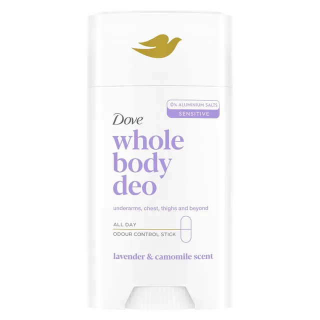 dove-whole-body-deo-stick-75-ml-deodorante-corpo-multi-zona-lavanda-e-camomilla- image 1