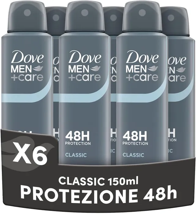 dove-men-care-deodorante-spray-classic-antitraspirante-uomo-48-ore-senza-alcol-f image 1