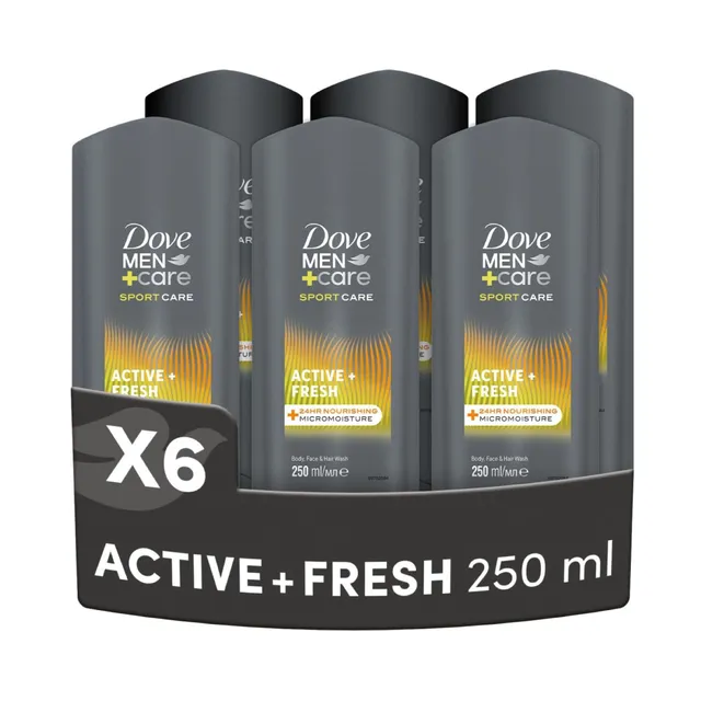 dove-men-care-docciaschiuma-sports-active-3-in-1-corpo-viso-e-capelli-con-tecnol image 1