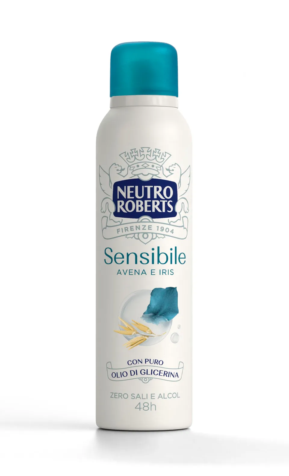 neutro-roberts-deodorante-spray-sensibile-avena-e-iris-150-ml-zero-alcol-con-cot image 1