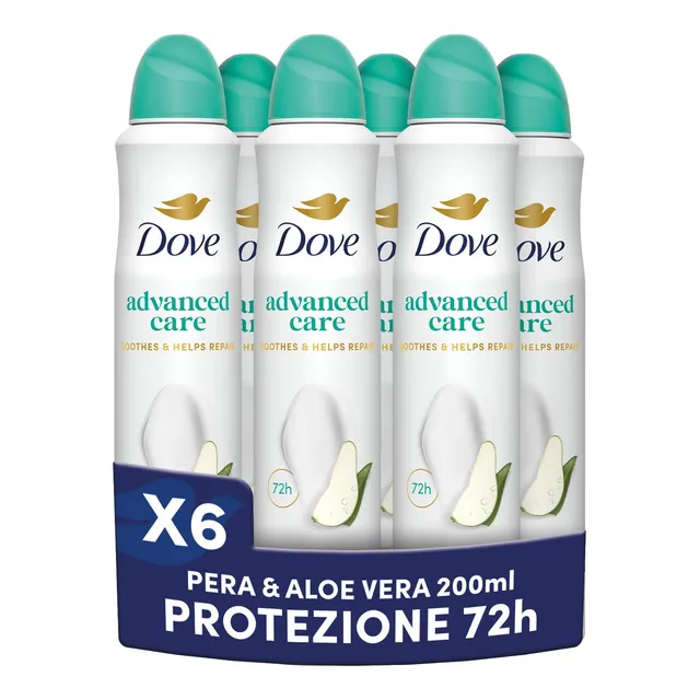 dove-advanced-care-go-fresh-deodorante-spray-pera-e-aloe-vera-200-ml-senza-alcol image 1