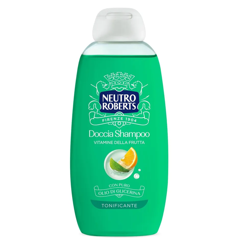 neutro-roberts-doccia-shampoo-tonificante-con-vitamine-della-frutta-e-note-agrum image 1