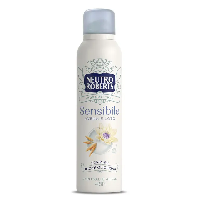 neutro-roberts-deodorante-spray-pelle-sensibile-avena-e-loto-senza-alcol-e-senza image 1