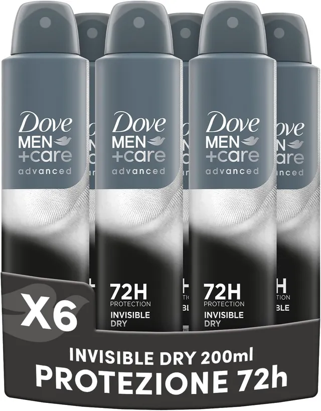 dove-men-care-deodorante-spray-advanced-care-invisible-dry-antitraspirante-uomo- image 1