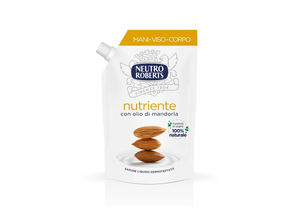 neutro-roberts-sapone-liquido-nutriente-con-olio-di-mandorla-ricarica-ecologica- image 1