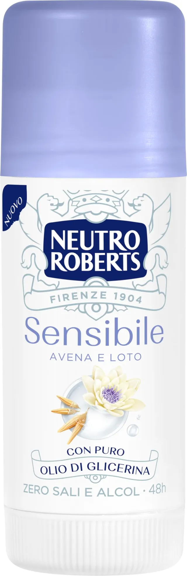 neutro-roberts-pelle-sensibile-avena-e-loto-deodorante-stick-senza-alcool-e-senz image 1