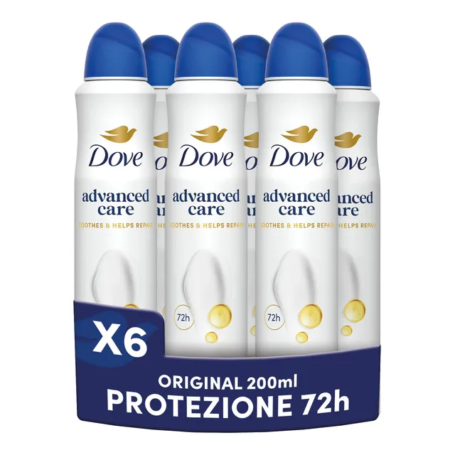 dove-advanced-care-original-deodorante-spray-senza-alcol-72-ore-con-formula-idra image 1