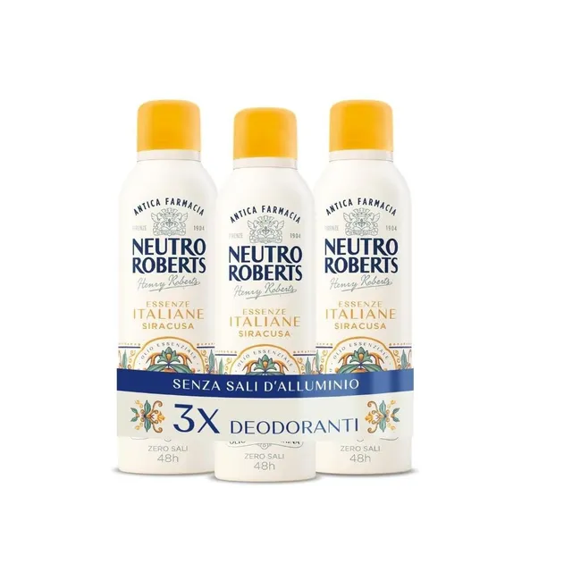 neutro-roberts-essenze-italiane-kit-deodoranti-spray-dolomiti-siracusa-e-firenze image 1