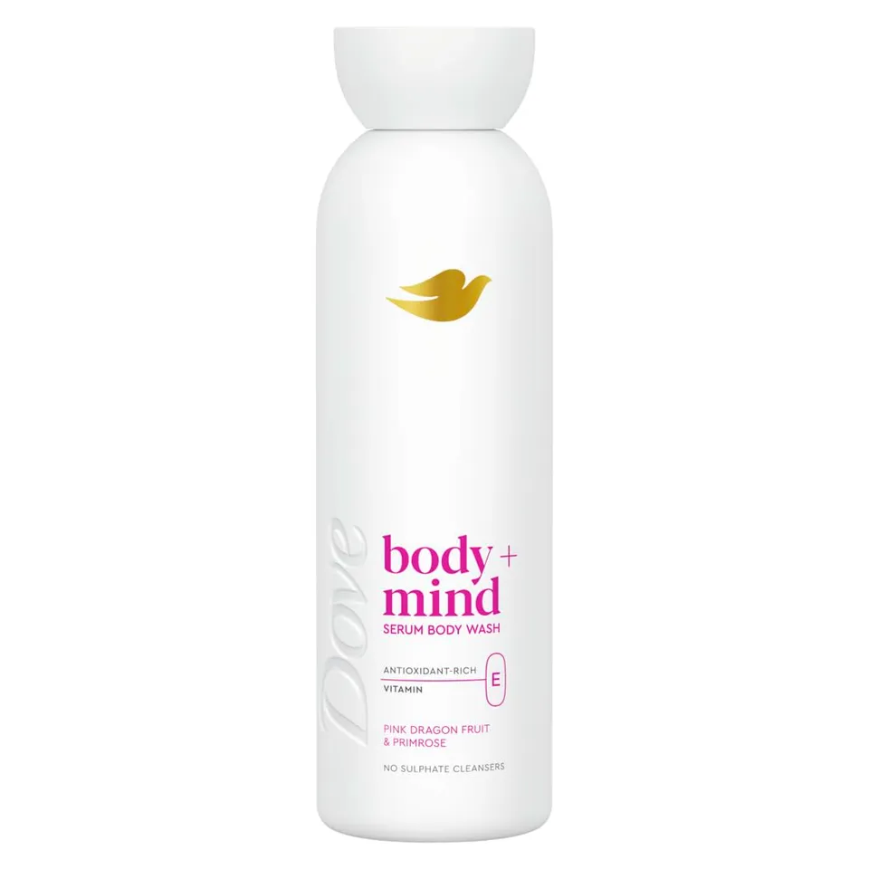 dove-gel-doccia-siero-body-mind-pink-dragon-fruit-primrose-350ml-con-vitamina-e- image 1