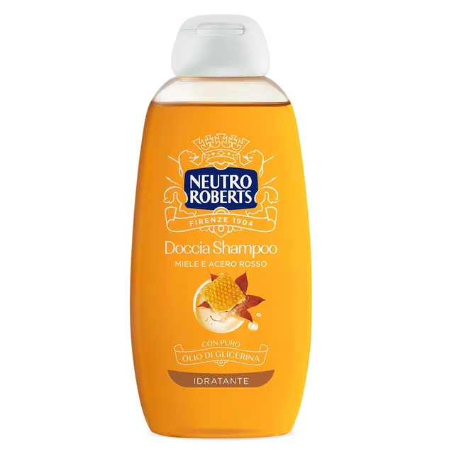 neutro-roberts-doccia-shampoo-idratante-mela-e-acero-rosso-2-in-1-corpo-e-capell image 1