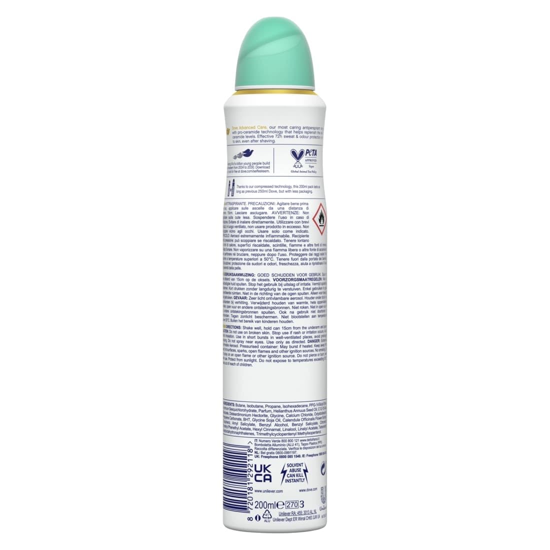 dove-advanced-care-go-fresh-deodorante-spray-pera-e-aloe-vera-200-ml-senza-alcol image 2