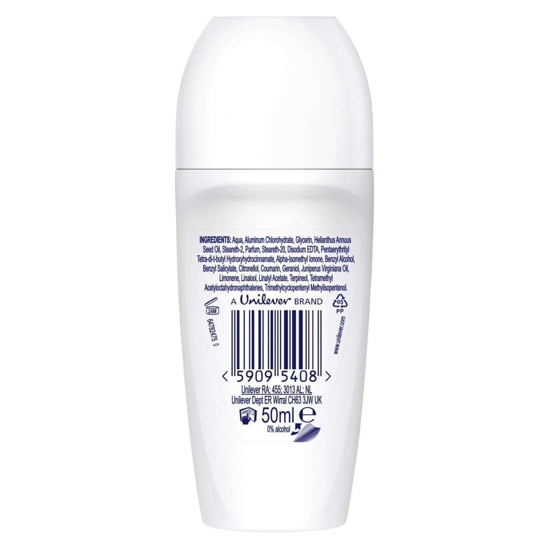 dove-classic-care-powder-deodorante-roll-on-antitraspirante-con-1-4-crema-idrata image 2