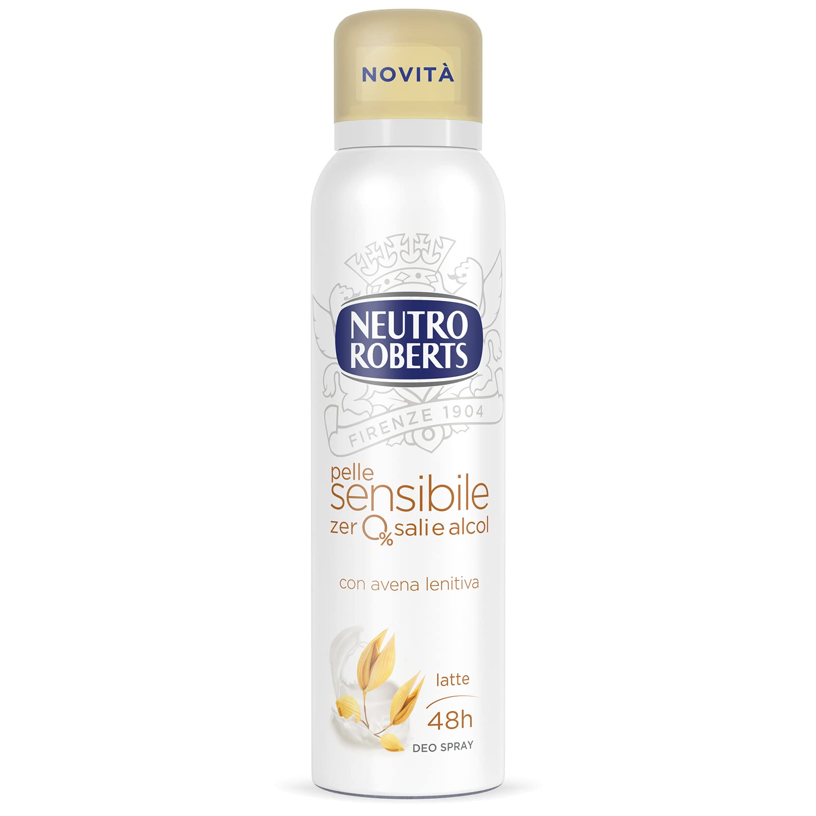 neutro-roberts-deodorante-spray-pelle-sensibile-con-avena-lenitiva-e-latte-48-or image 1