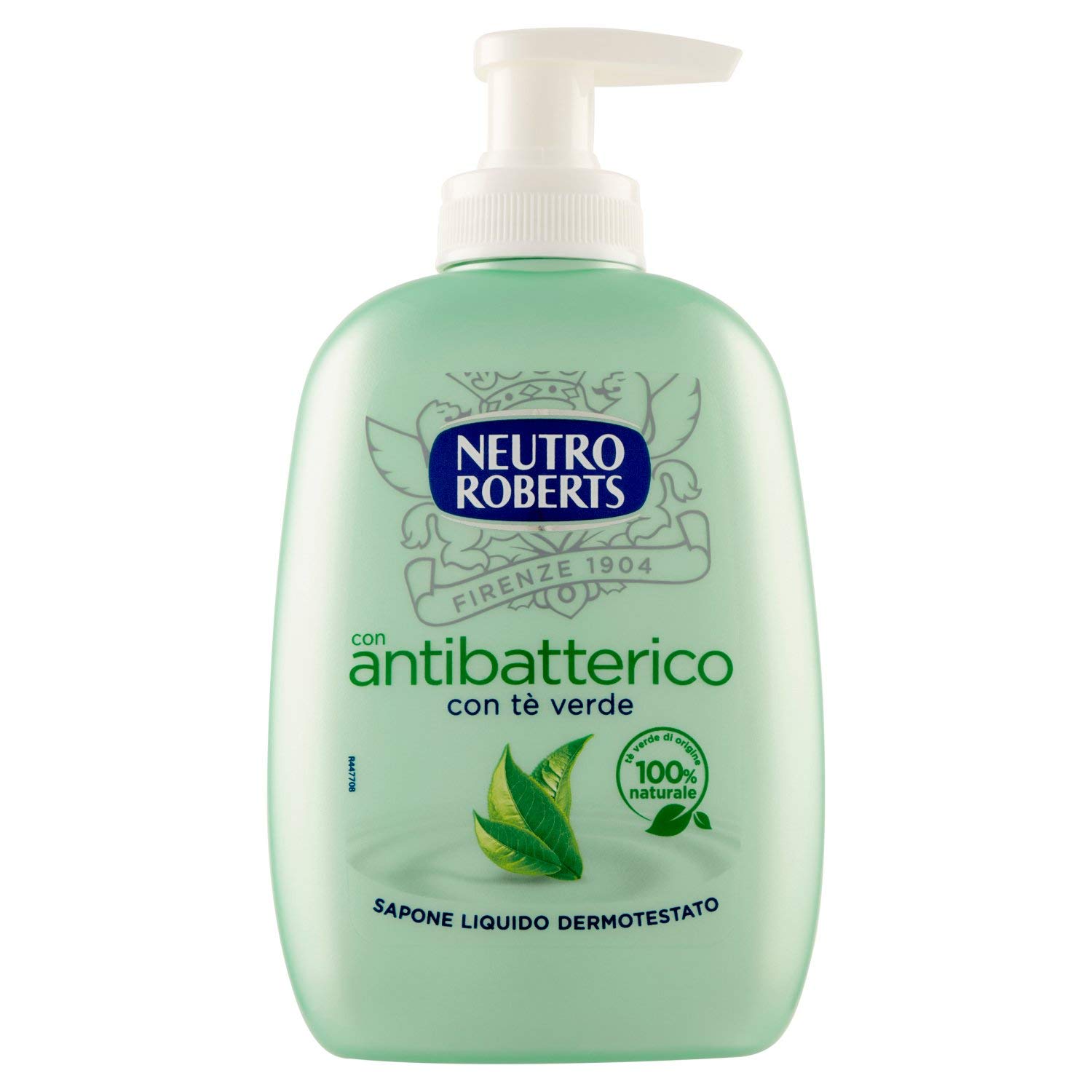 neutro-roberts-sapone-liquido-antibatterico-al-t-verde-200ml-dermatologicamente- image 1