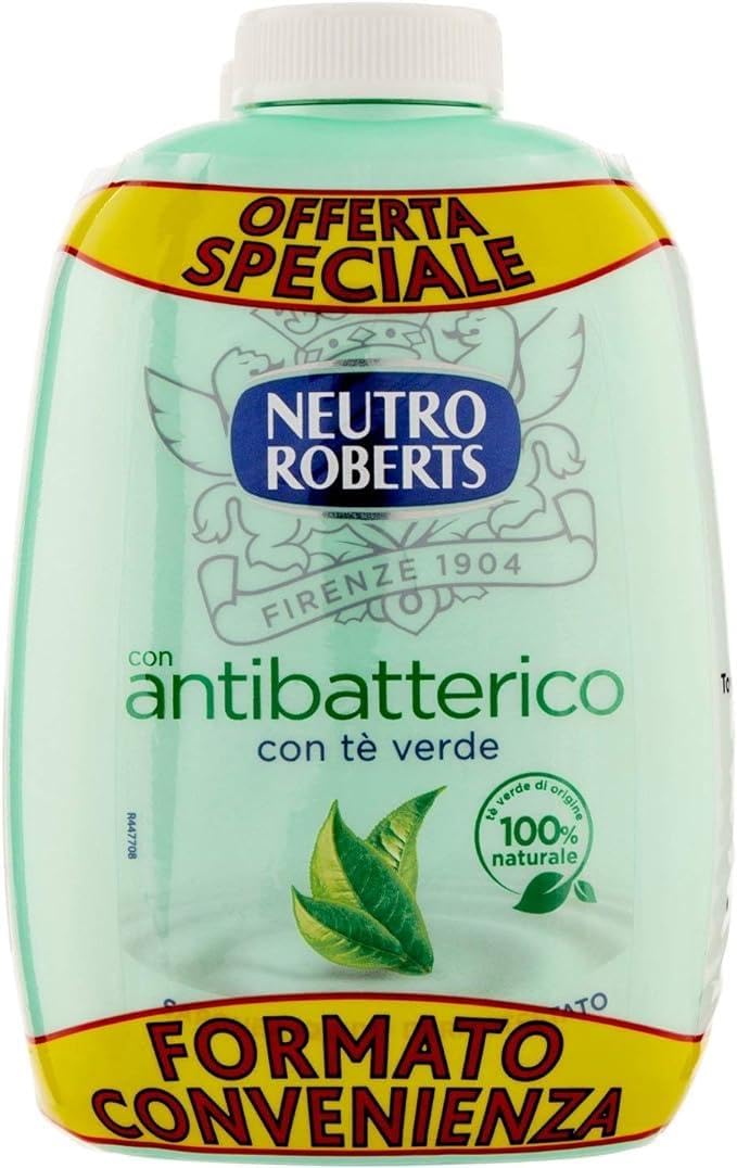 neutro-roberts-sapone-liquido-antibatterico-al-t-verde-200ml-dermatologicamente- image 8