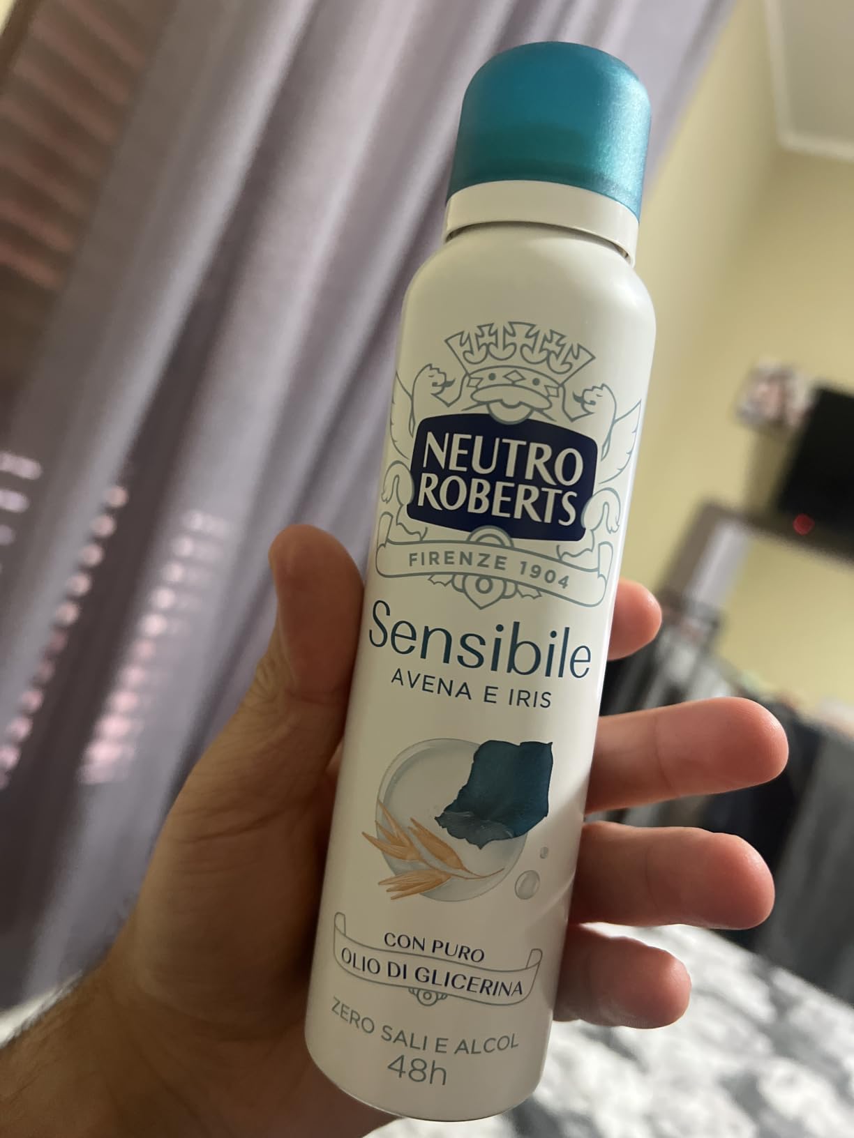 Il mio deodorante da anni