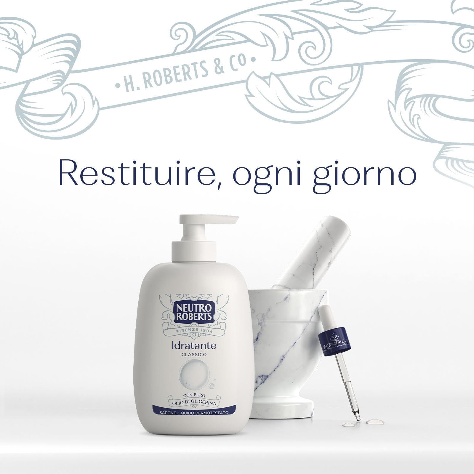 neutro-roberts-sapone-liquido-idratante-con-glicerina-6x200-ml-ingredienti-natur image 6