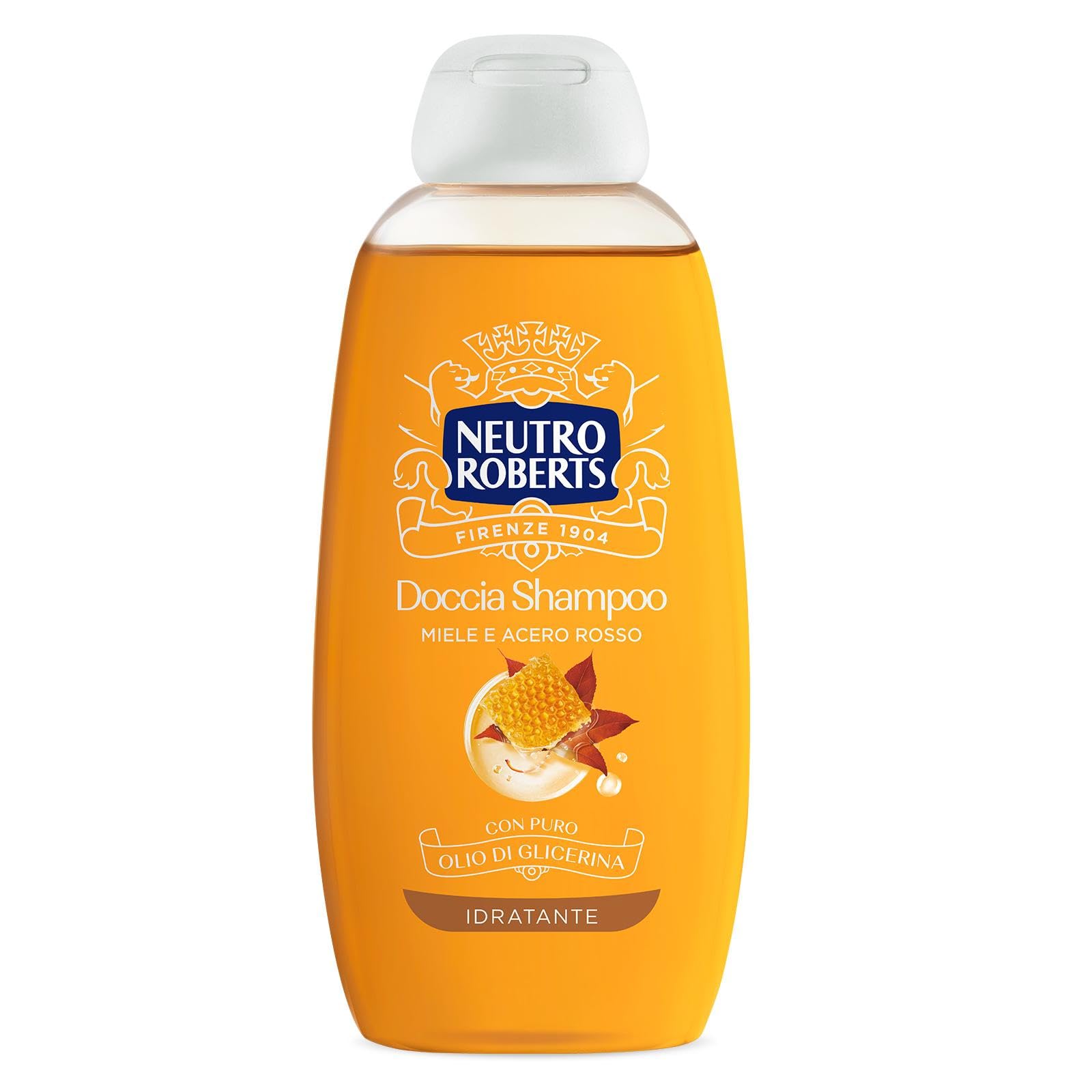 neutro-roberts-doccia-shampoo-idratante-mela-e-acero-rosso-2-in-1-corpo-e-capell image 1