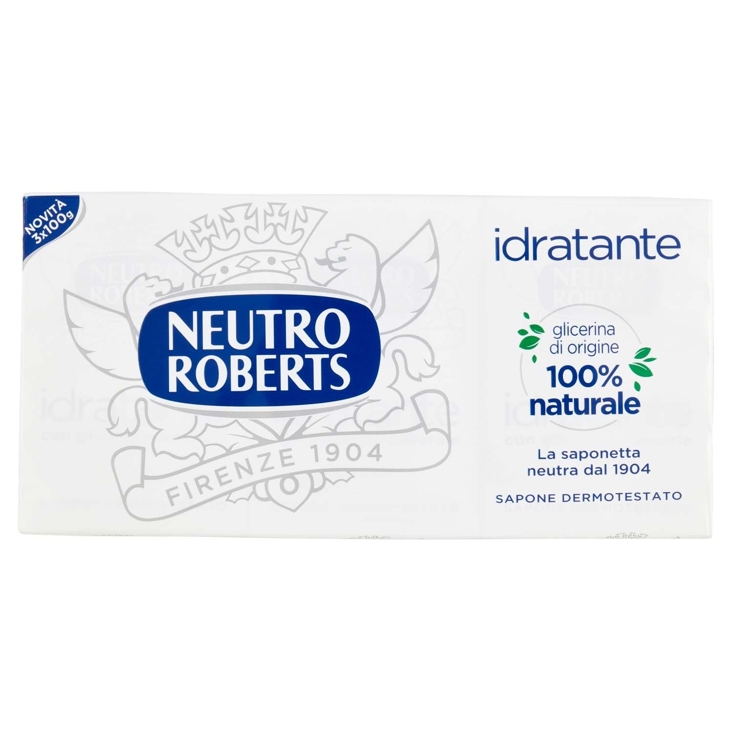 neutro-roberts-sapone-solido-3-x-100-g-saponette-da-toilette-classiche-per-puliz image 1