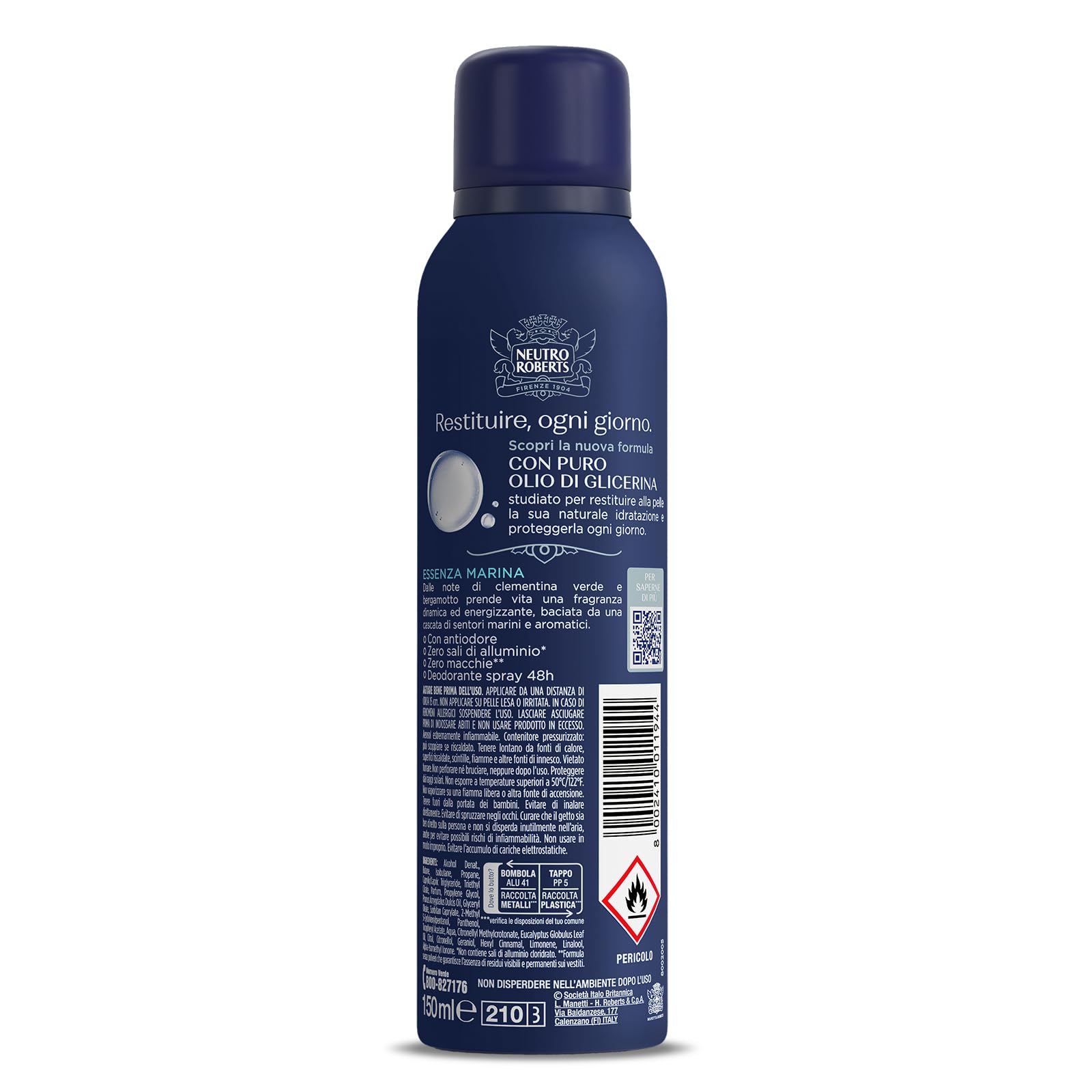 neutro-roberts-deodorante-spray-uomo-essenza-marina-con-antiodore-zero-sali-di-a image 2