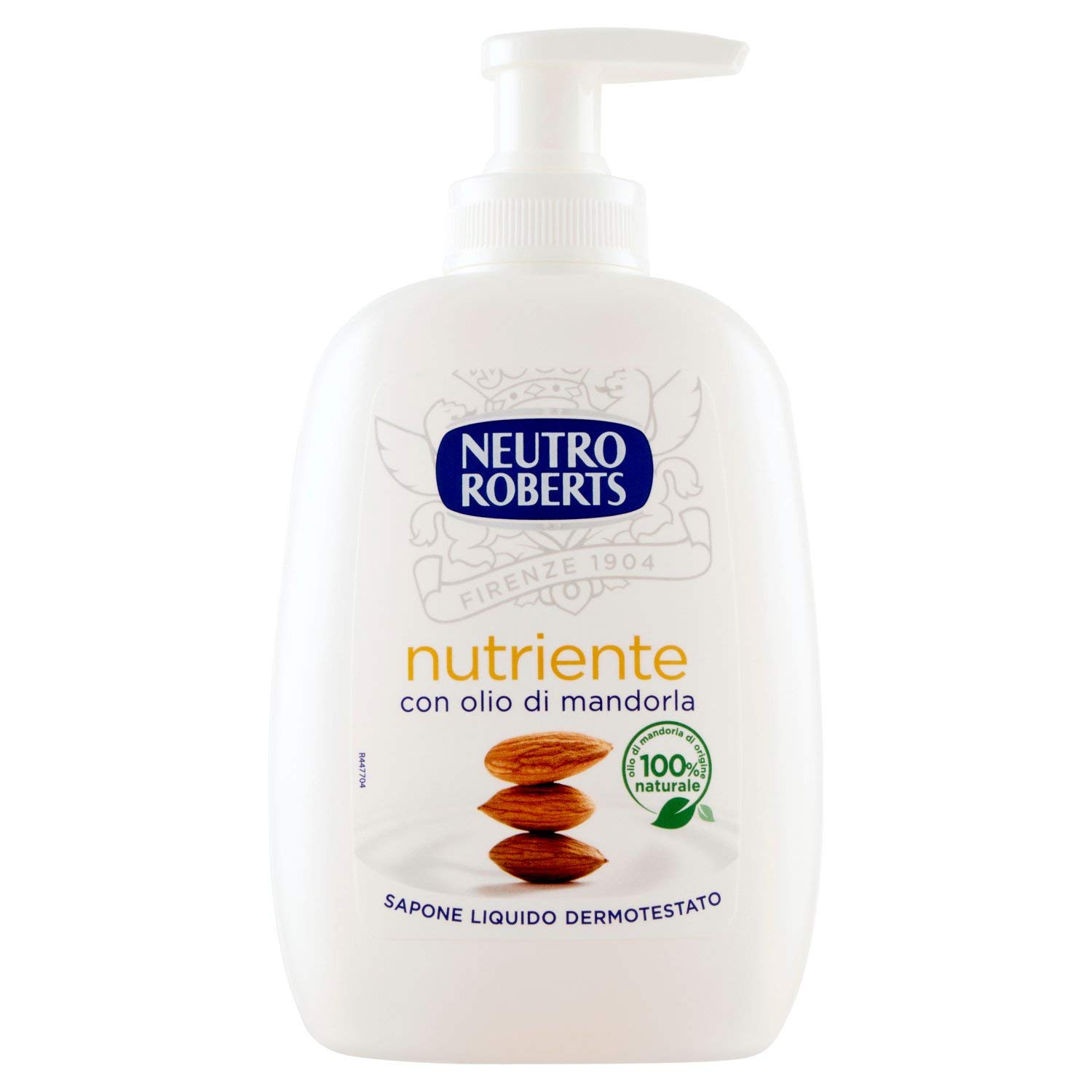 neutro-roberts-sapone-liquido-nutriente-all-olio-di-mandorla-per-mani-viso-e-cor image 1
