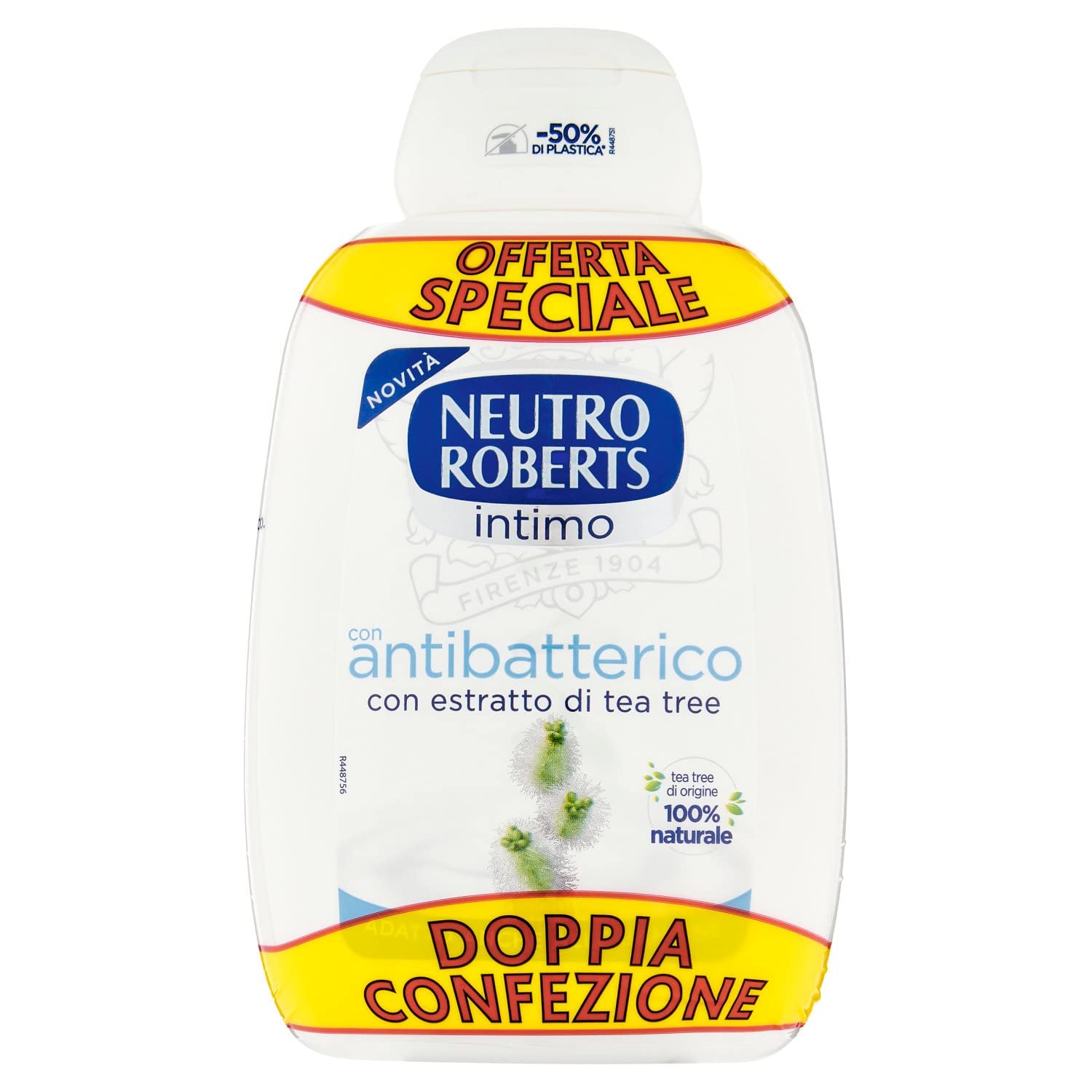 neutro-roberts-detergente-intimo-antibatterico-con-tea-tree-oil-100-naturale-ph- image 1