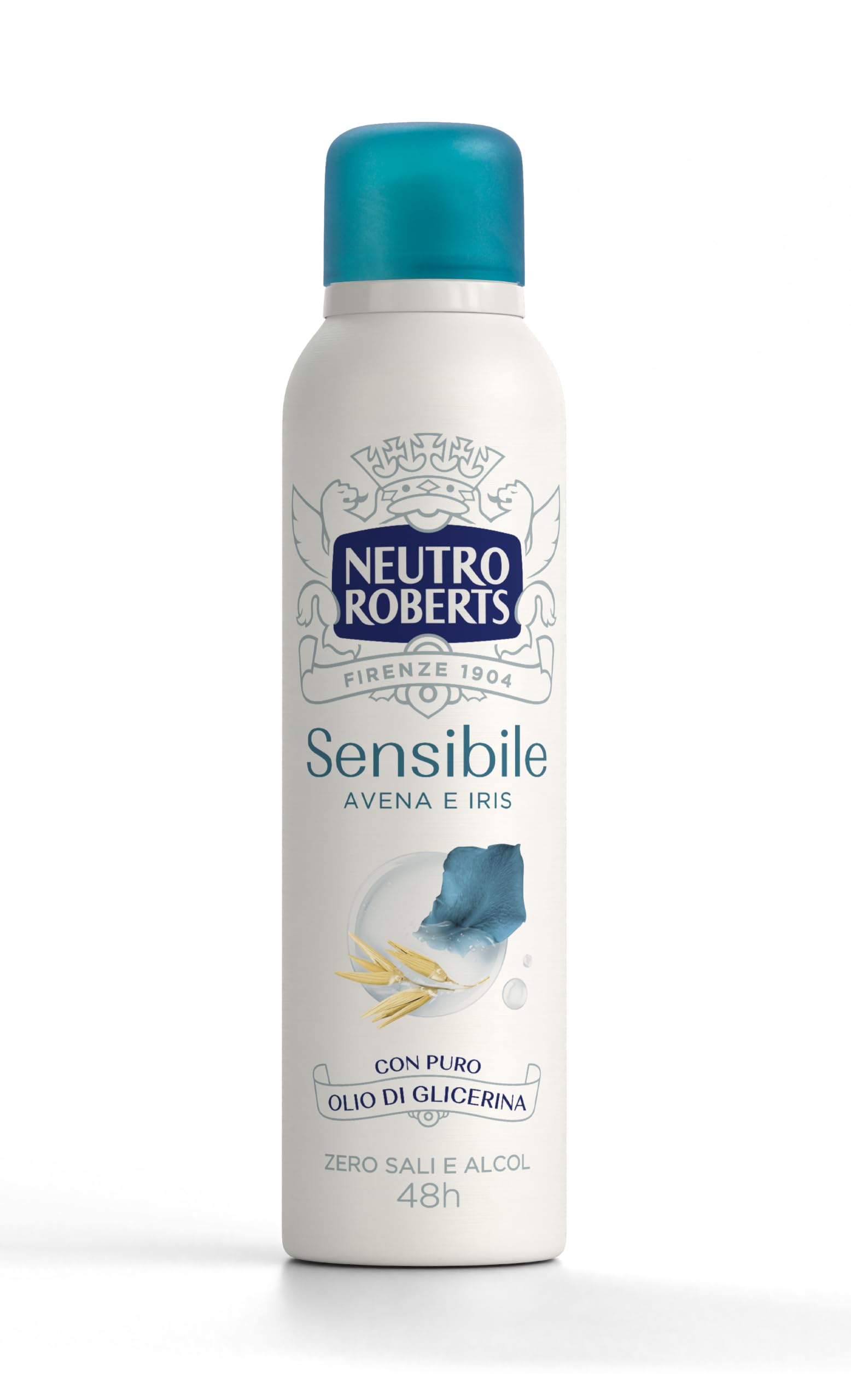 neutro-roberts-deodorante-spray-sensibile-avena-e-iris-150-ml-zero-alcol-con-cot image 1
