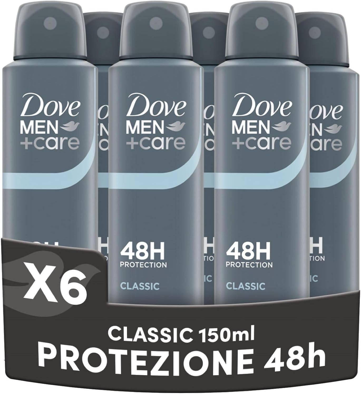 dove-men-care-deodorante-spray-classic-antitraspirante-uomo-48-ore-senza-alcol-f image 1