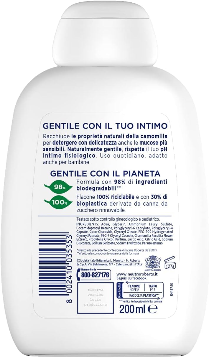 neutro-roberts-detergente-intimo-delicato-con-camomilla-100-naturale-confezione- image 2