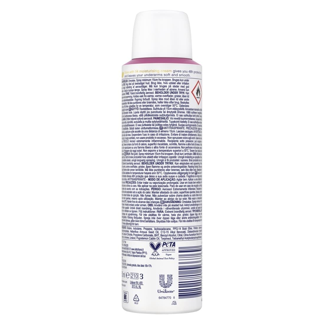 dove-classic-care-floral-deodorante-antitraspirante-spray-48h-con-1-4-di-crema-i image 2