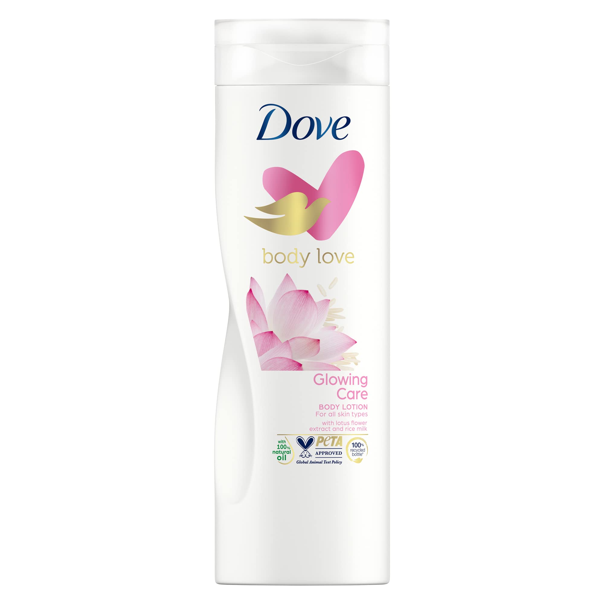 dove-crema-corpo-glowing-con-latte-di-riso-400-ml-idratante-luminosa-per-tutti-i image 1