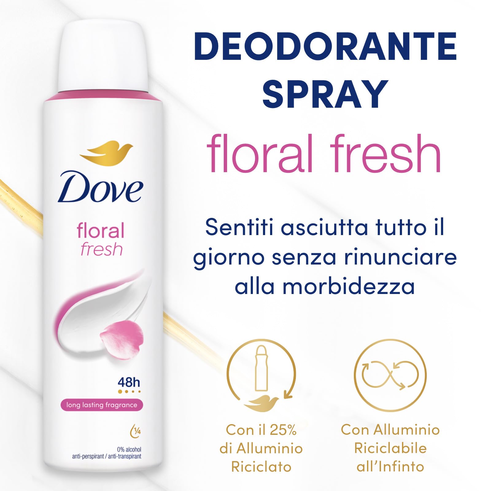 dove-classic-care-floral-deodorante-antitraspirante-spray-48h-con-1-4-di-crema-i image 3