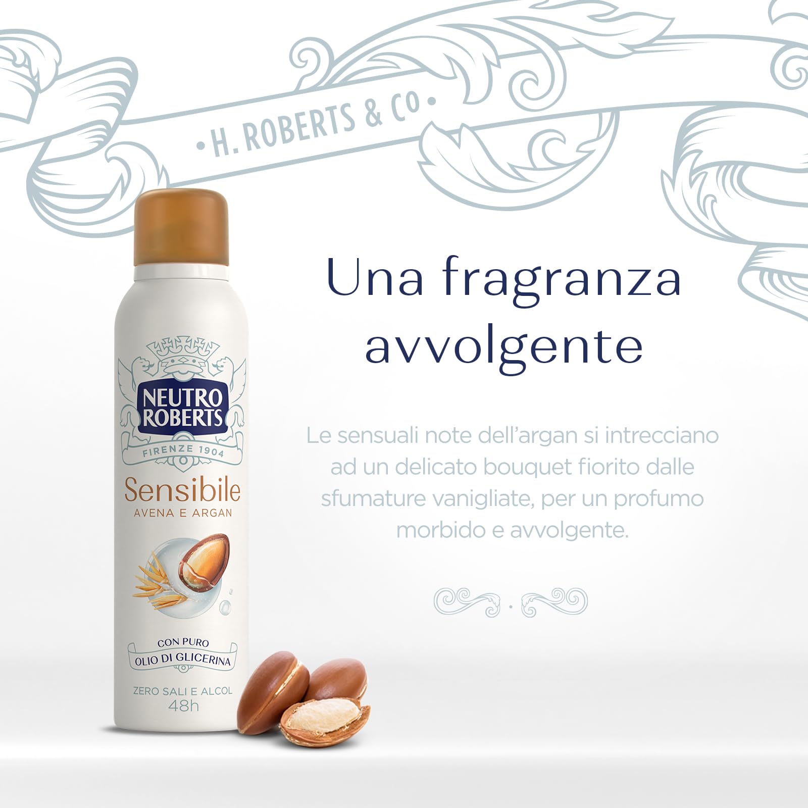 neutro-roberts-deodorante-spray-pelle-sensibile-avena-lenitiva-e-argan-48h-senza image 2