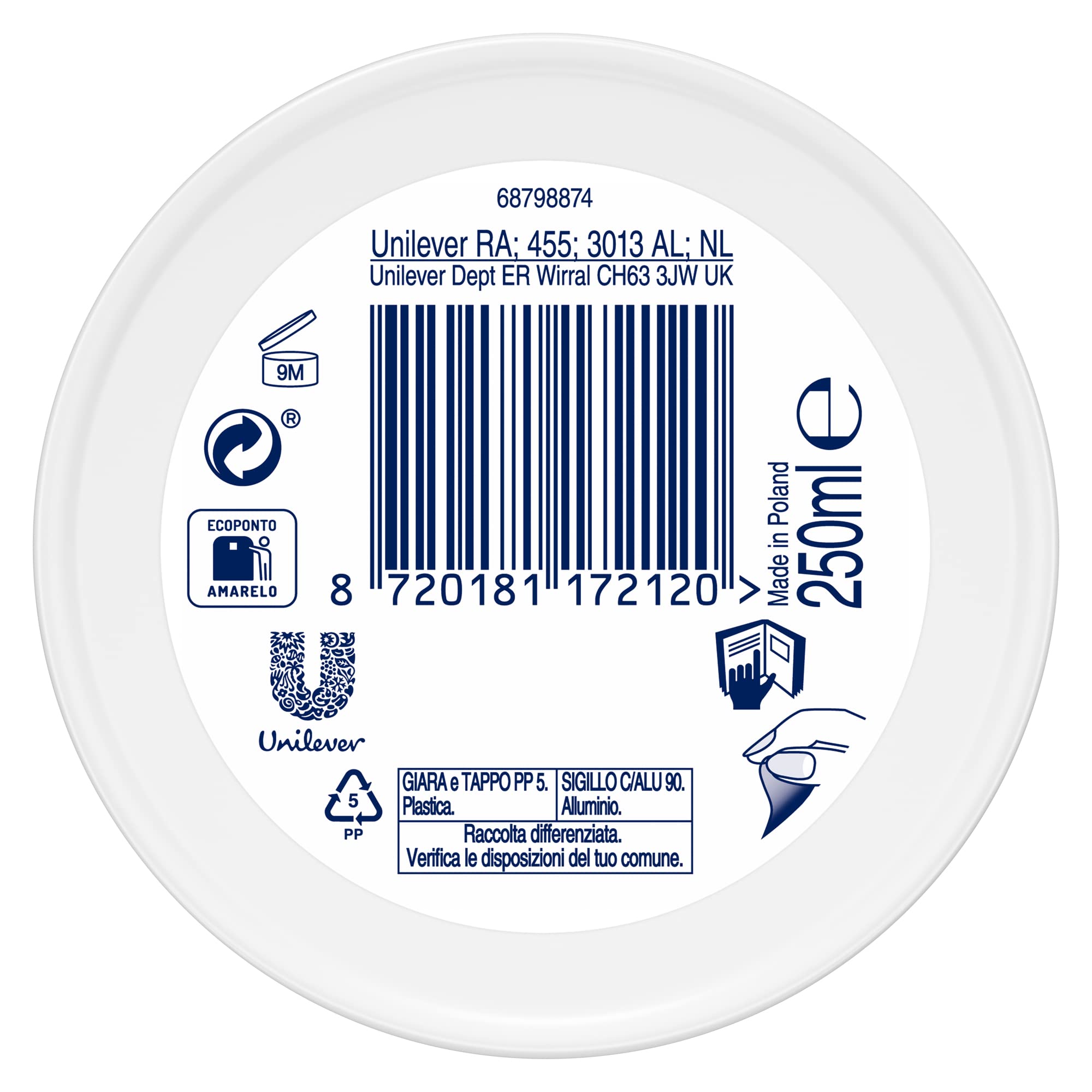 dove-body-love-one-cream-nourishing-care-crema-viso-corpo-e-mani-per-pelle-secca image 2