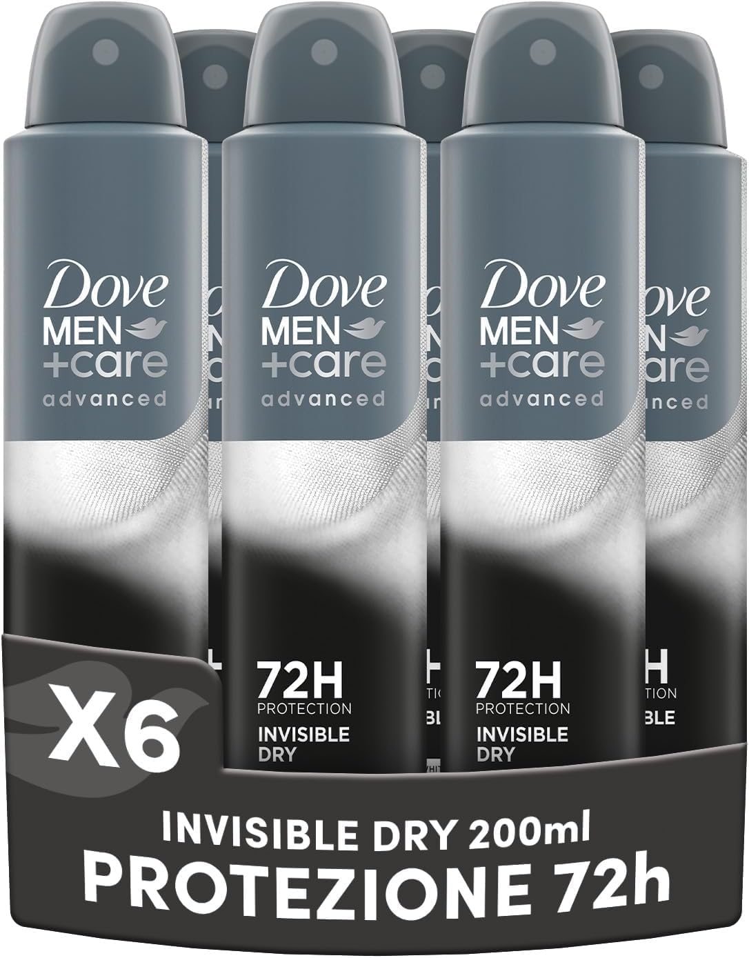 dove-men-care-deodorante-spray-advanced-care-invisible-dry-antitraspirante-uomo- image 1