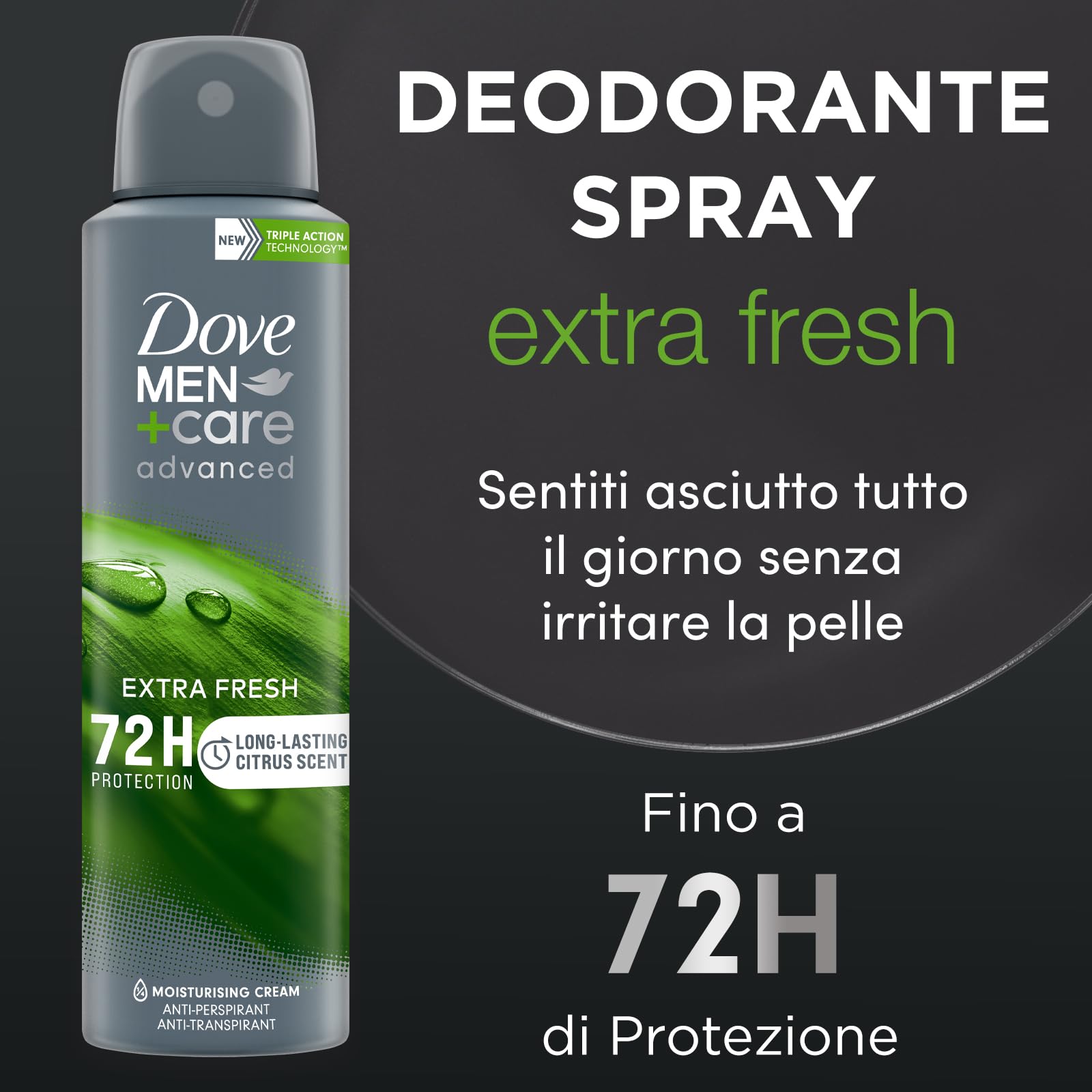 dove-men-care-extra-fresh-deodorante-spray-uomo-senza-alcol-48-ore-con-1-4-crema image 3