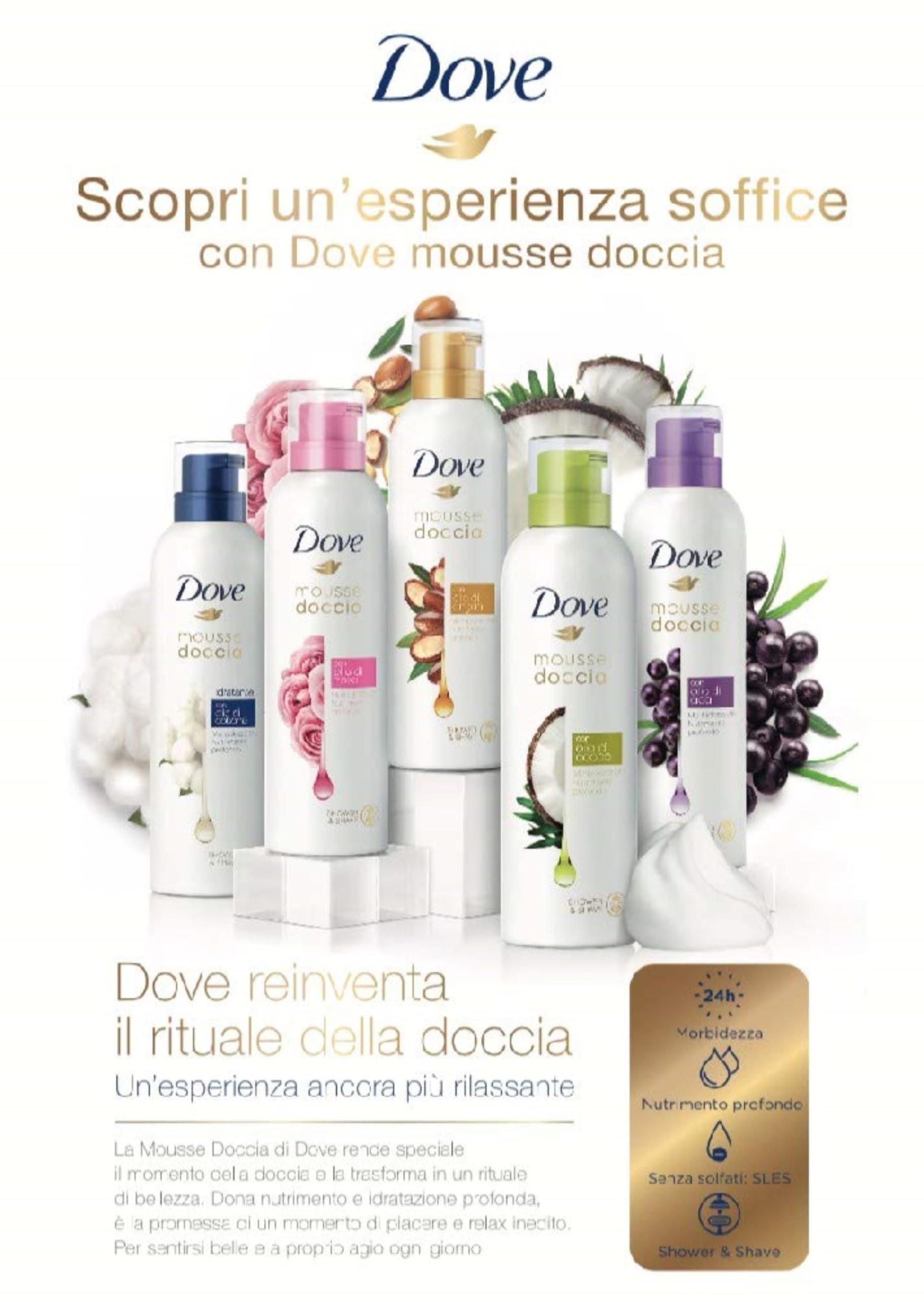 dove-mousse-doccia-olio-di-cotone-bagnodoccia-schiuma-nutriente-senza-solfati-sl image 6