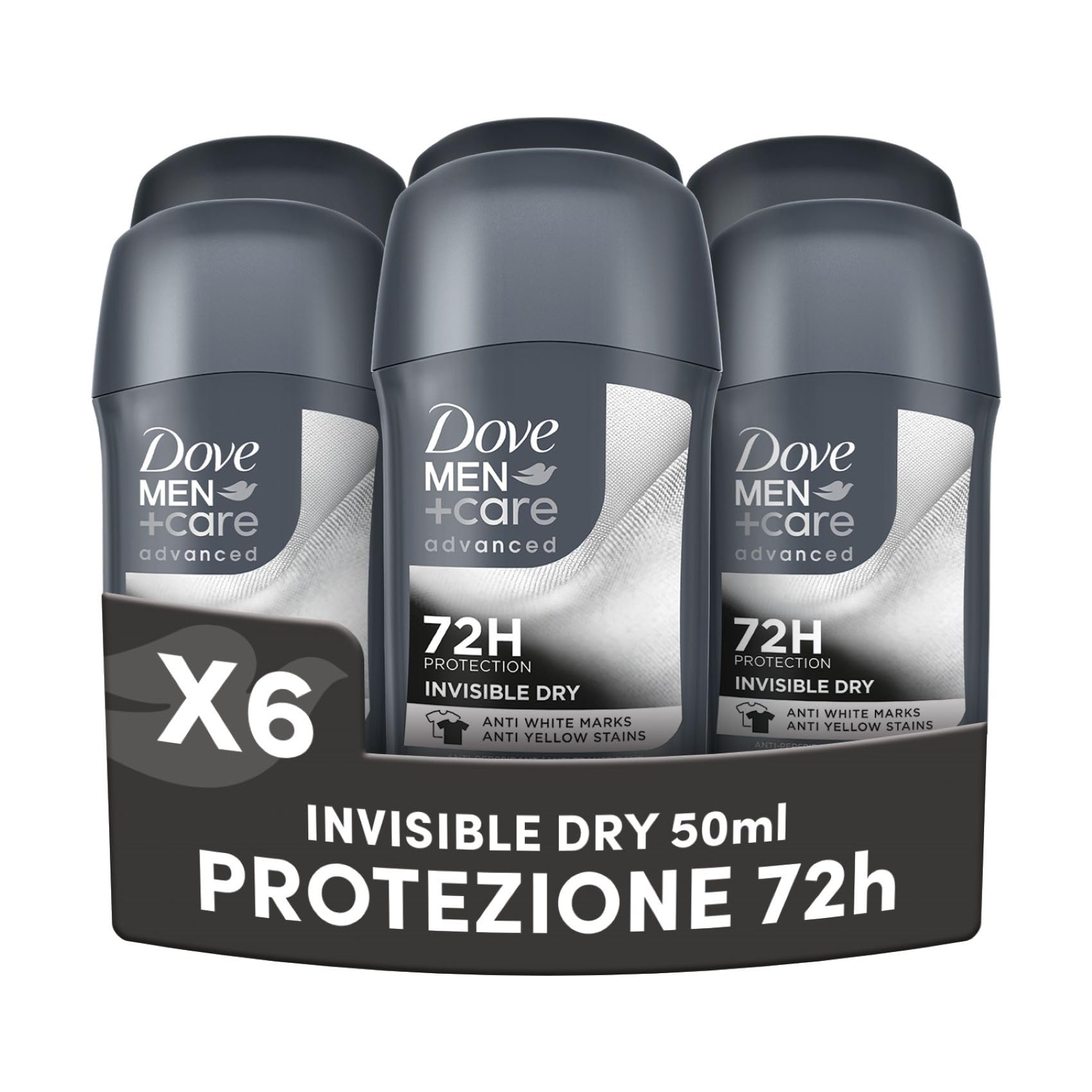 dove-men-care-deodorante-stick-advanced-care-invisible-dry-50-ml-antitraspirante image 1