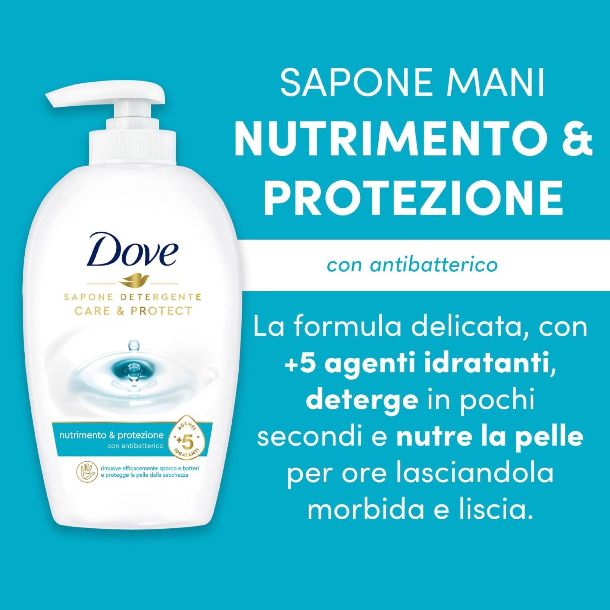 dove-sapone-liquido-mani-nutrimento-e-protezione-6x250-ml-sapone-detergente-idra image 3